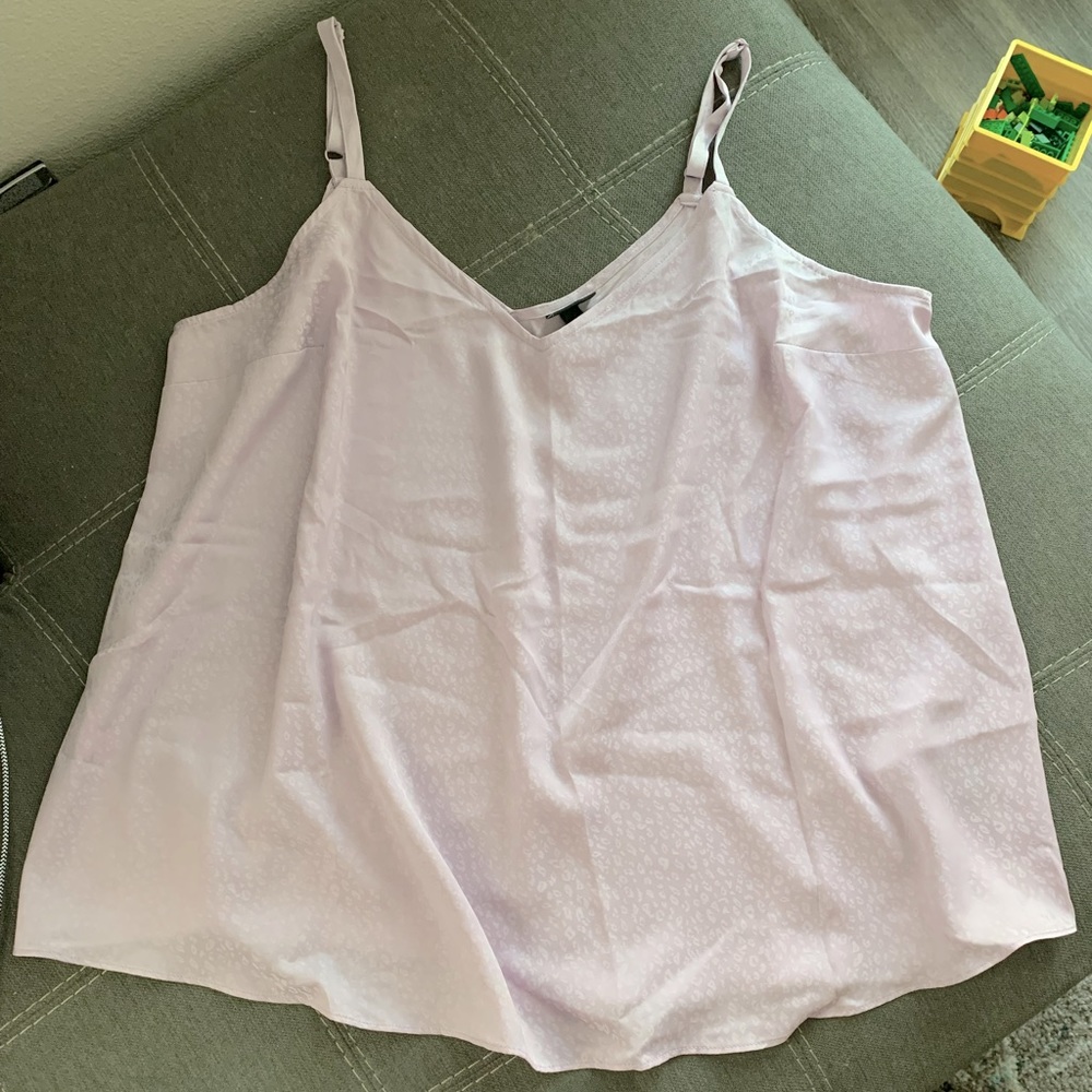 Lavender Leopard Print Tank